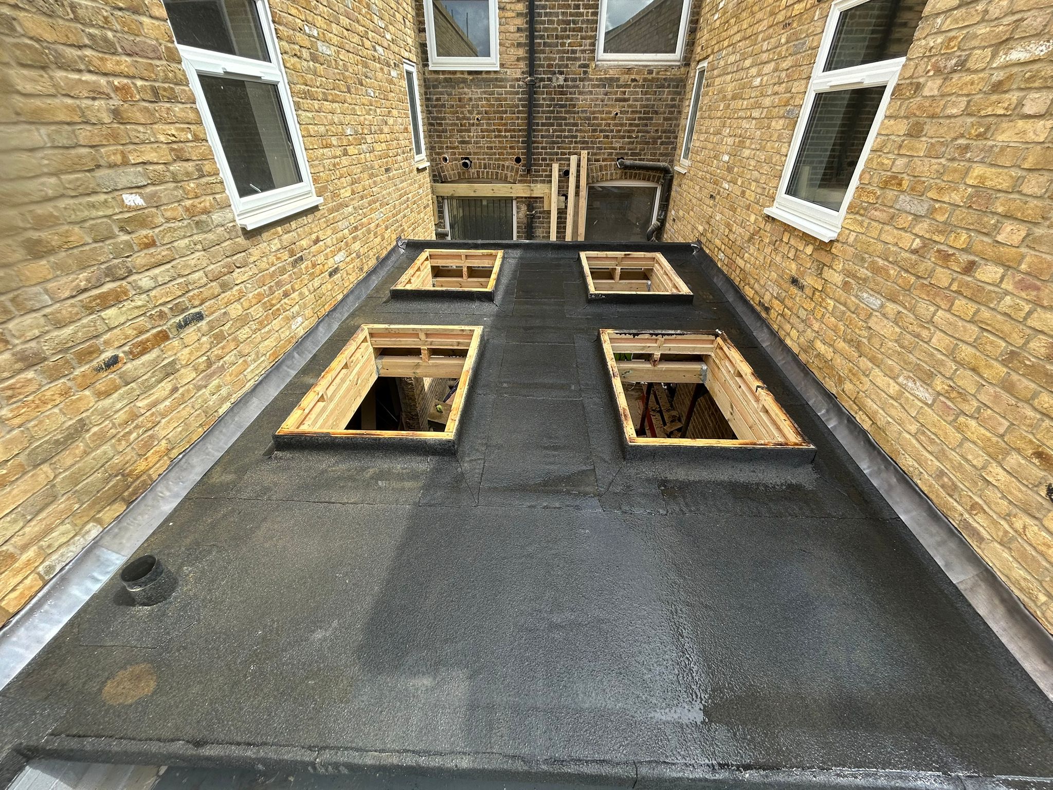 Two Flat Roofs Completed in Camberwell